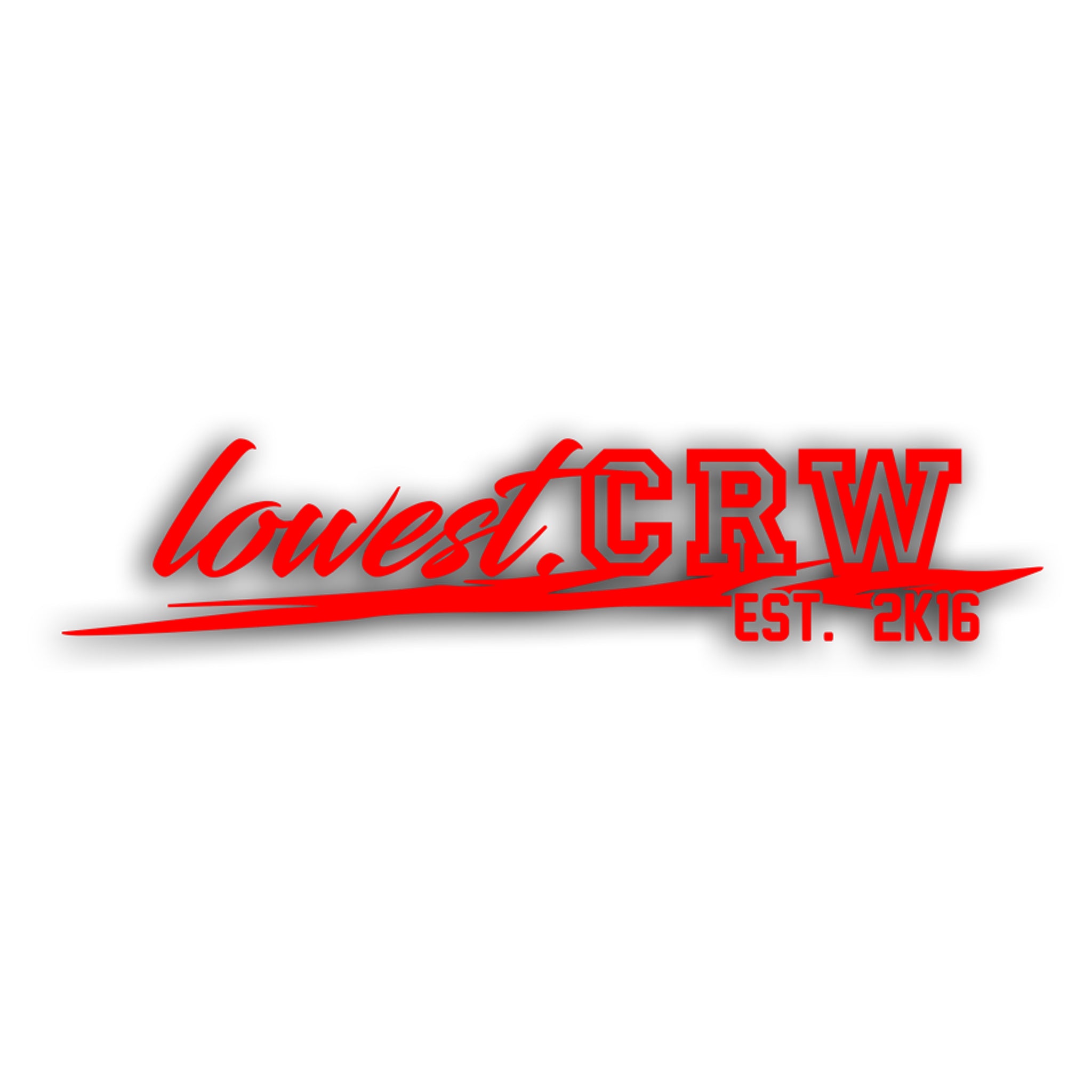 LWSTCRW™ Sticker "CREW" - LWSTCRW™