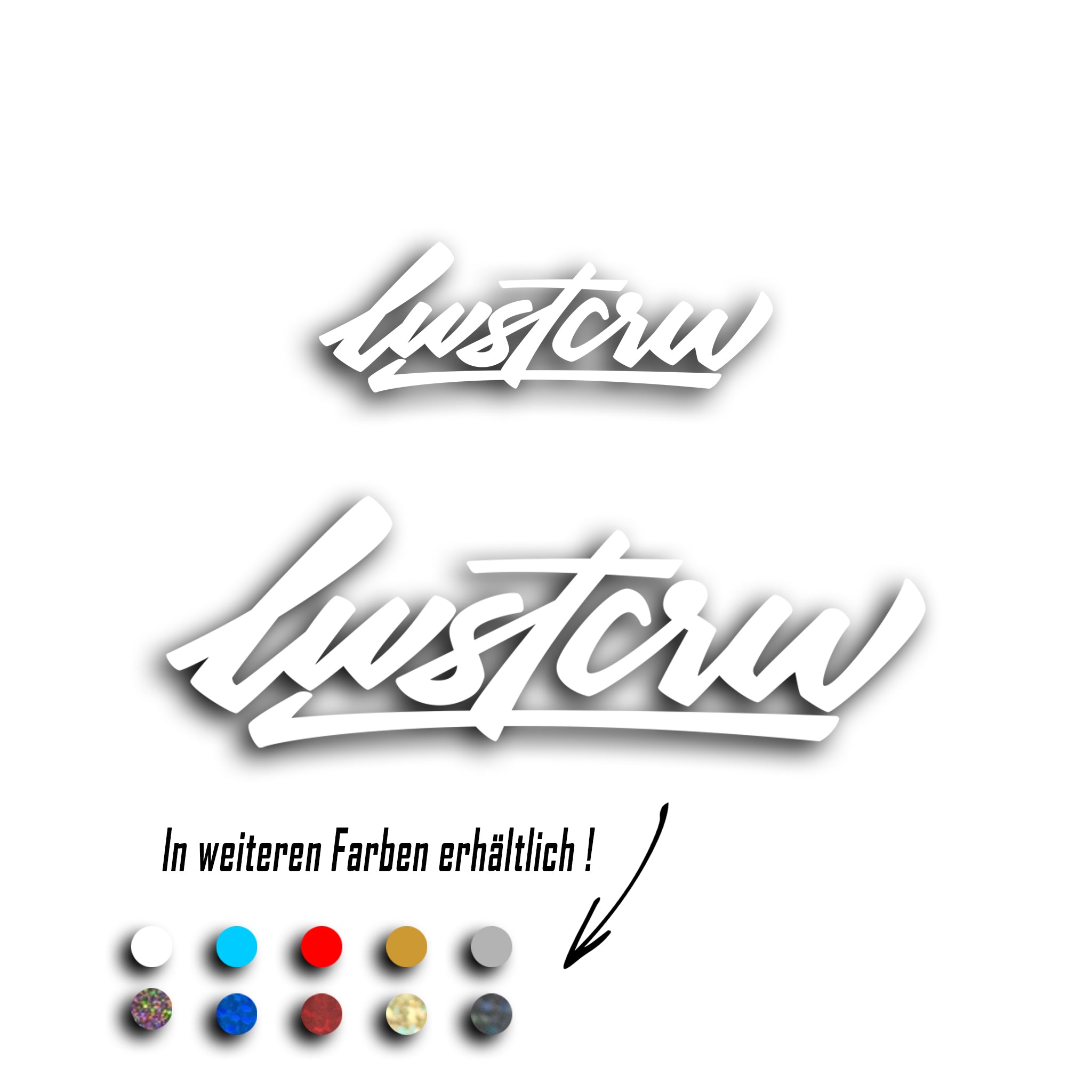 LWSTCRW™ Sticker "WRITTEN" - LWSTCRW™