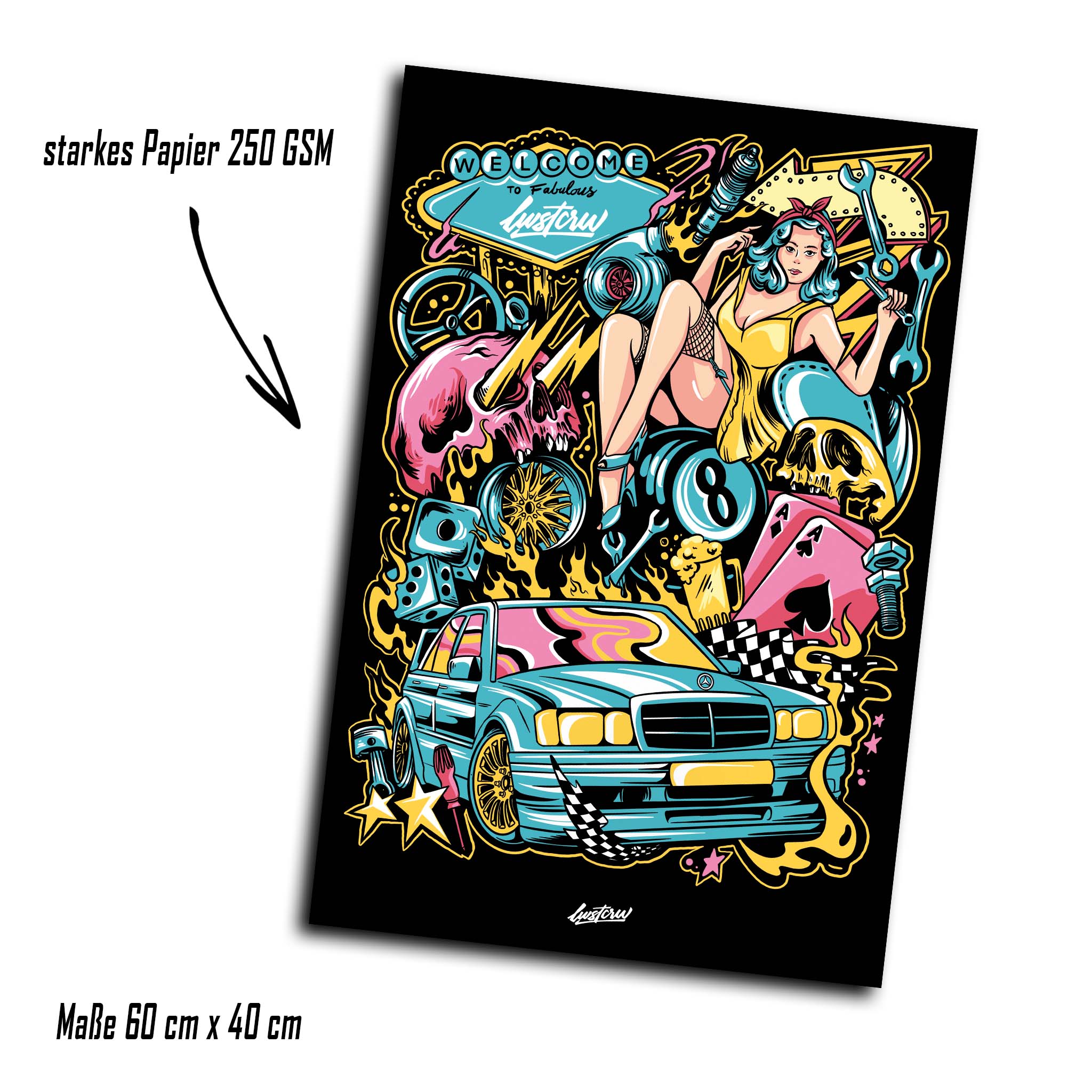LWSTCRW™ Poster "VEGAS" - LWSTCRW™