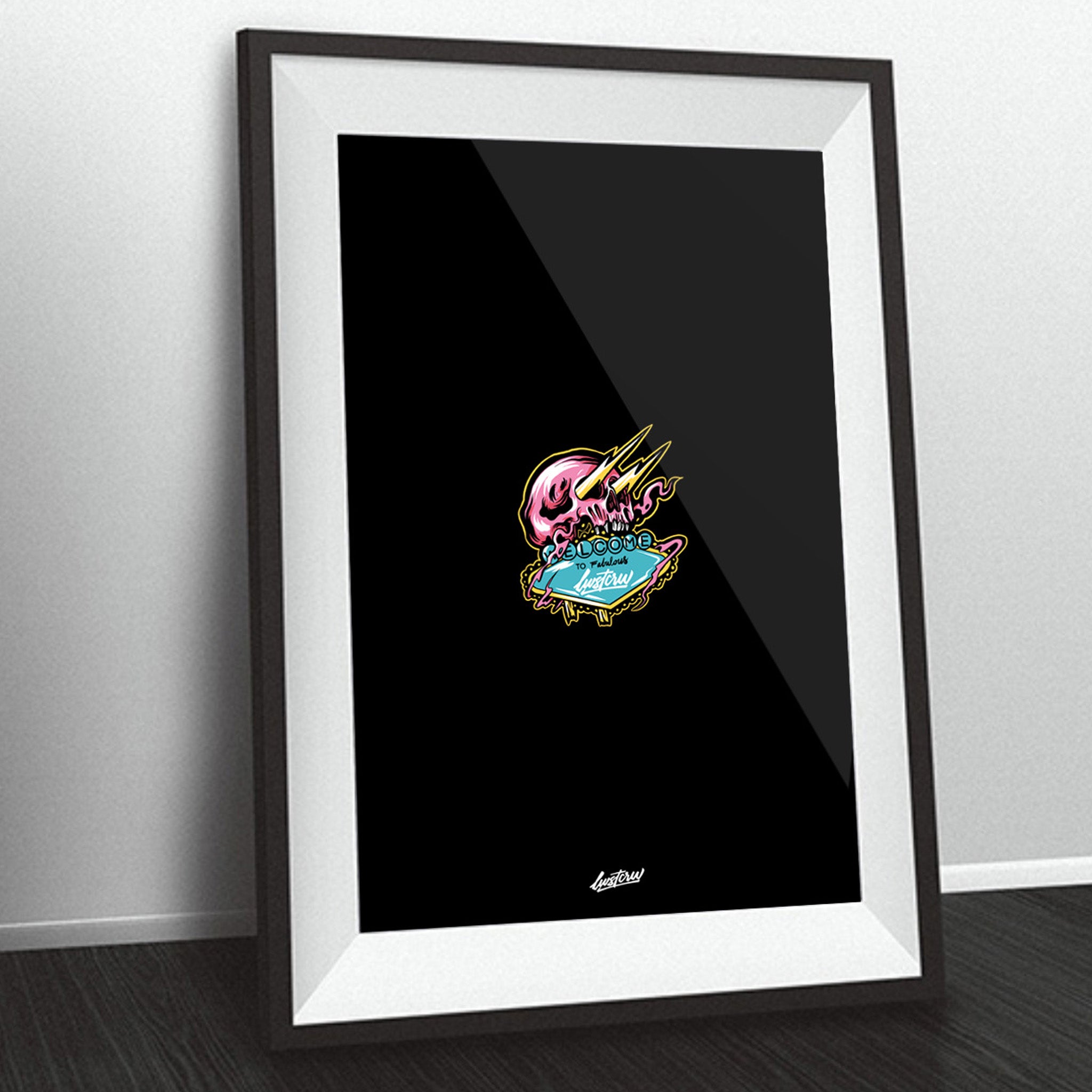LWSTCRW™ Poster "SKULLHEAD" - LWSTCRW™