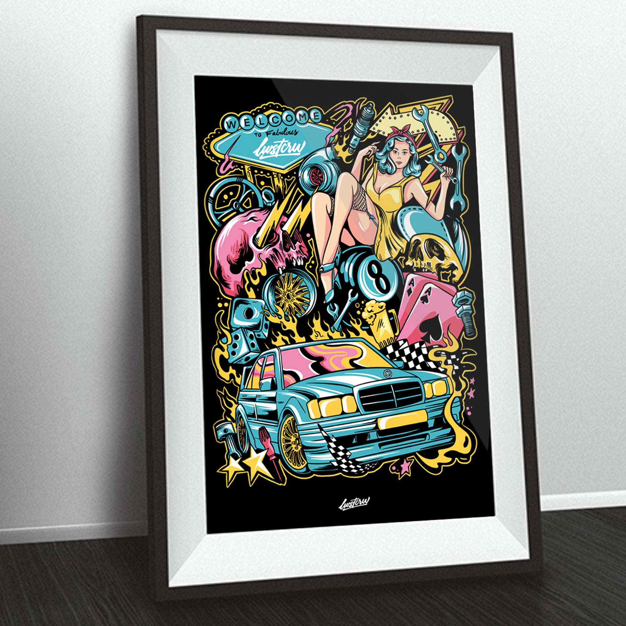 LWSTCRW™ Poster "VEGAS" - LWSTCRW™