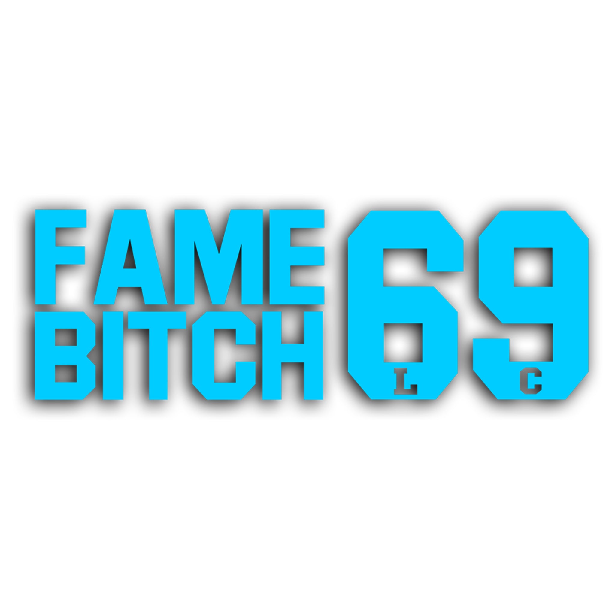 LWSTCRW™ Sticker "FAME BIT**69" - LWSTCRW™