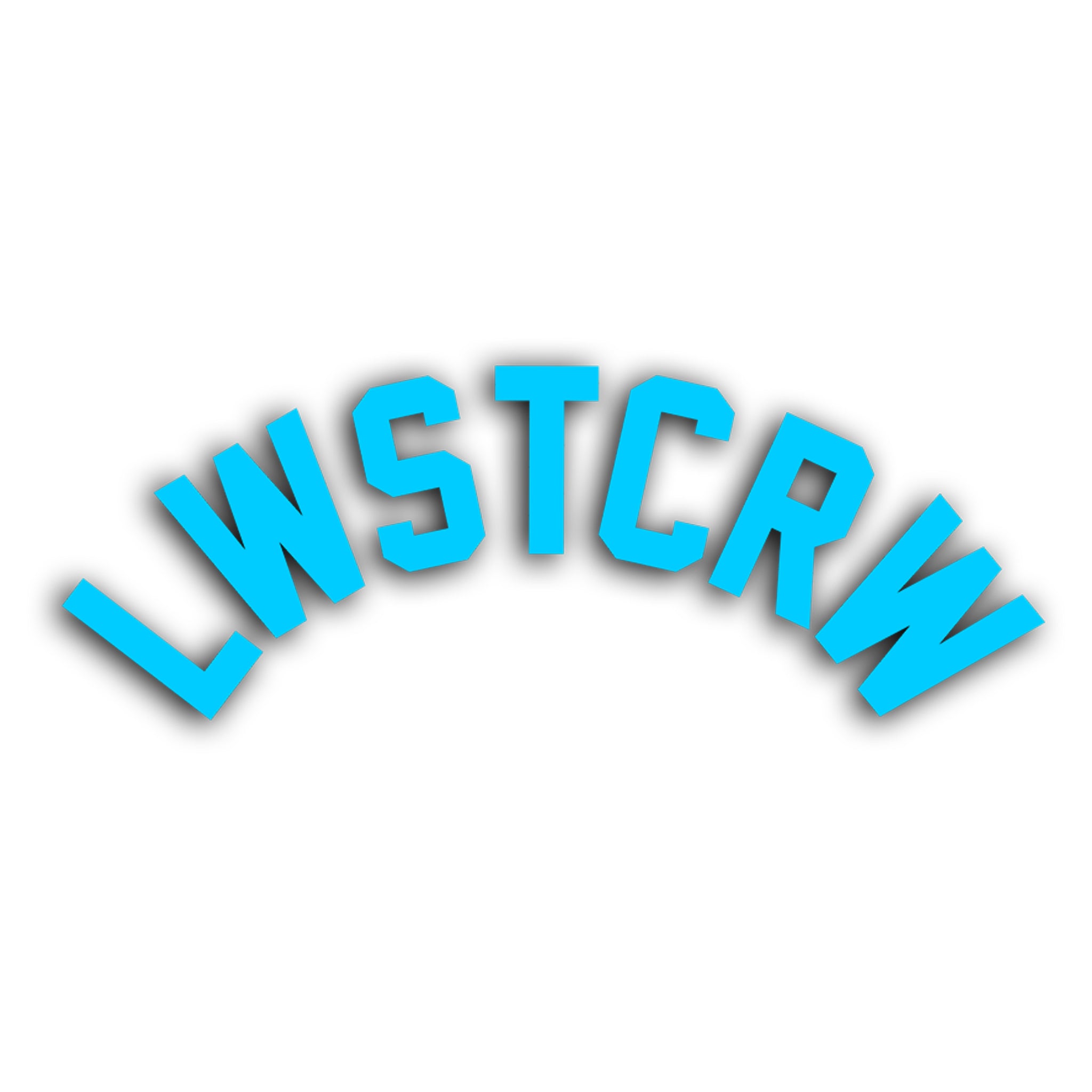 LWSTCRW™ Sticker "CURVED" - LWSTCRW™