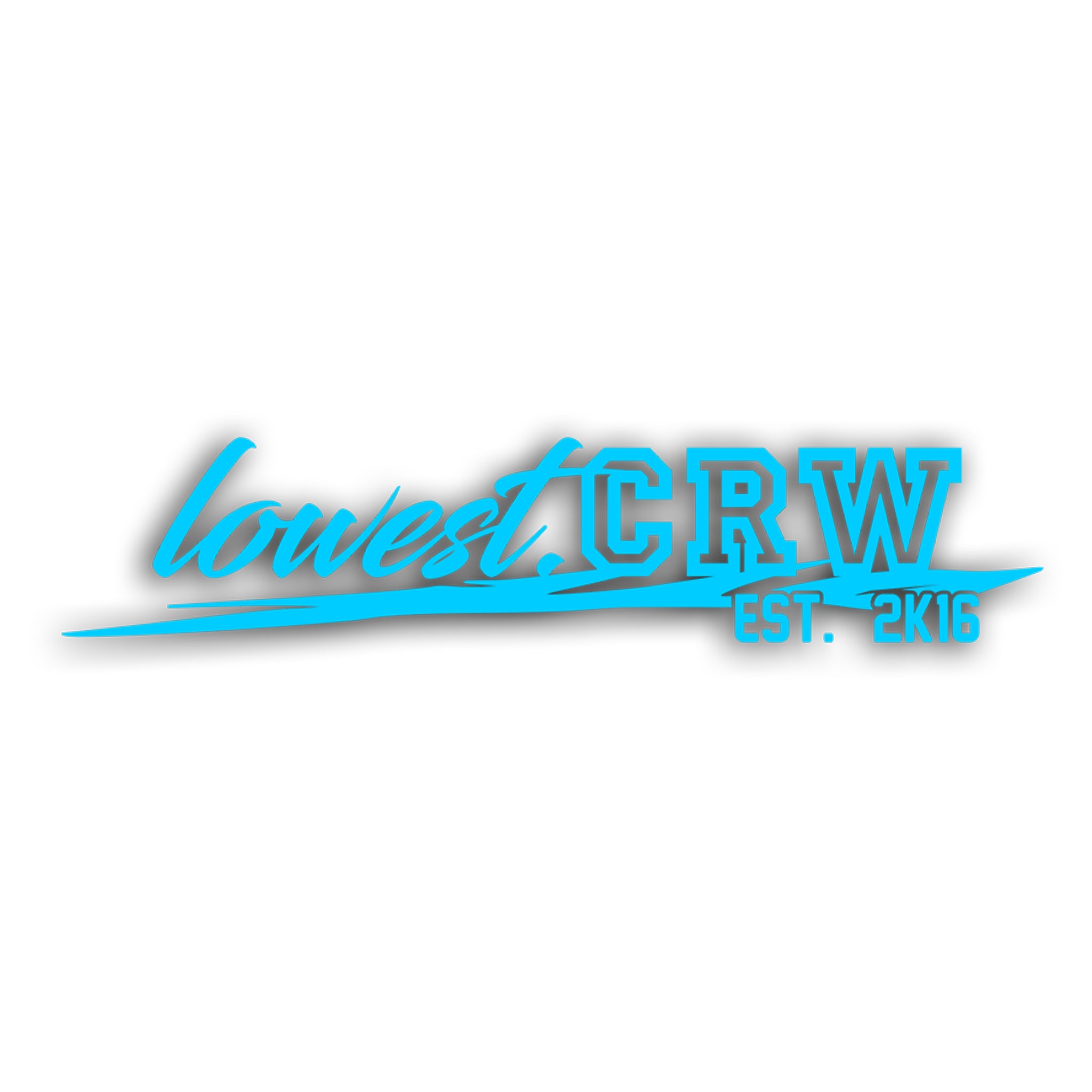 LWSTCRW™ Sticker "CREW" - LWSTCRW™