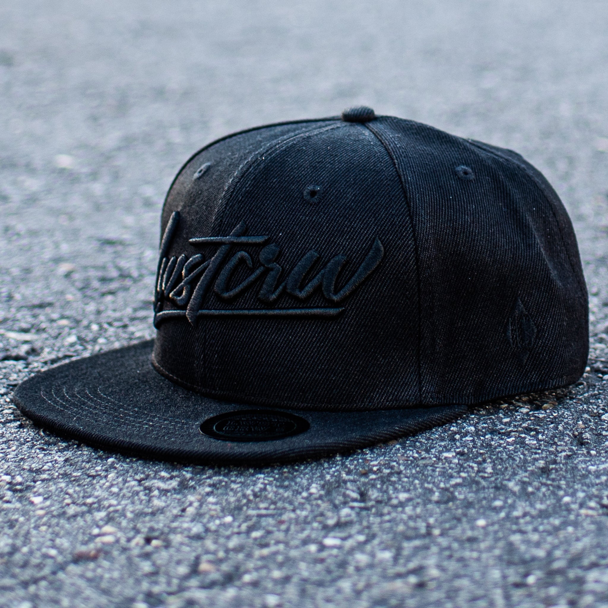Snapback - "ALL BLACK" B-Ware - LWSTCRW™