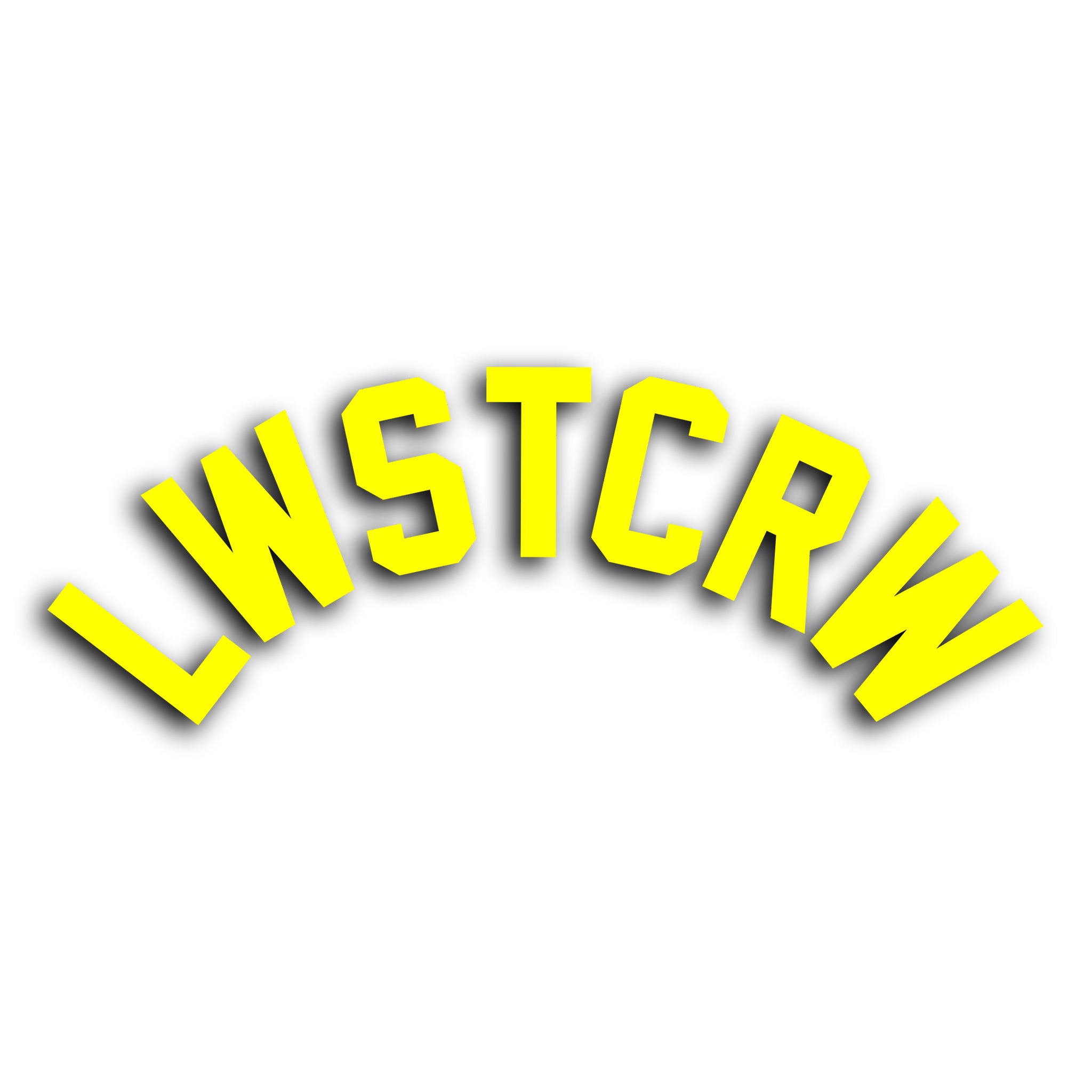 LWSTCRW™ Sticker "CURVED" - LWSTCRW™