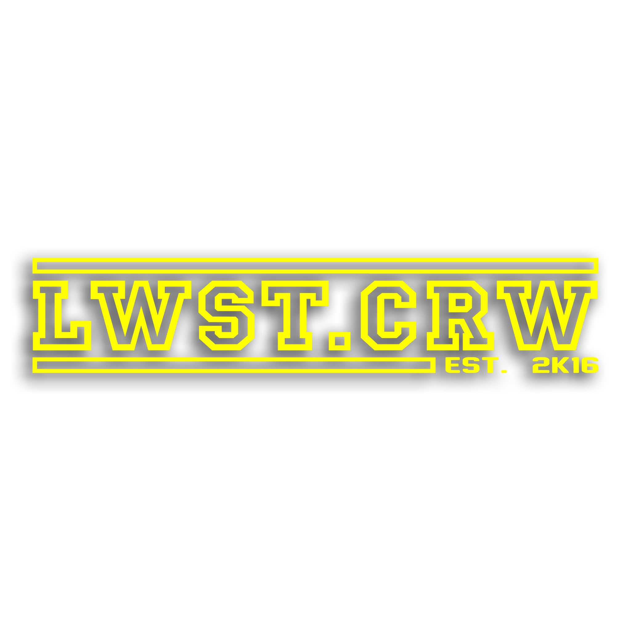 LWSTCRW™ Sticker "FAME BIT**69" - LWSTCRW™