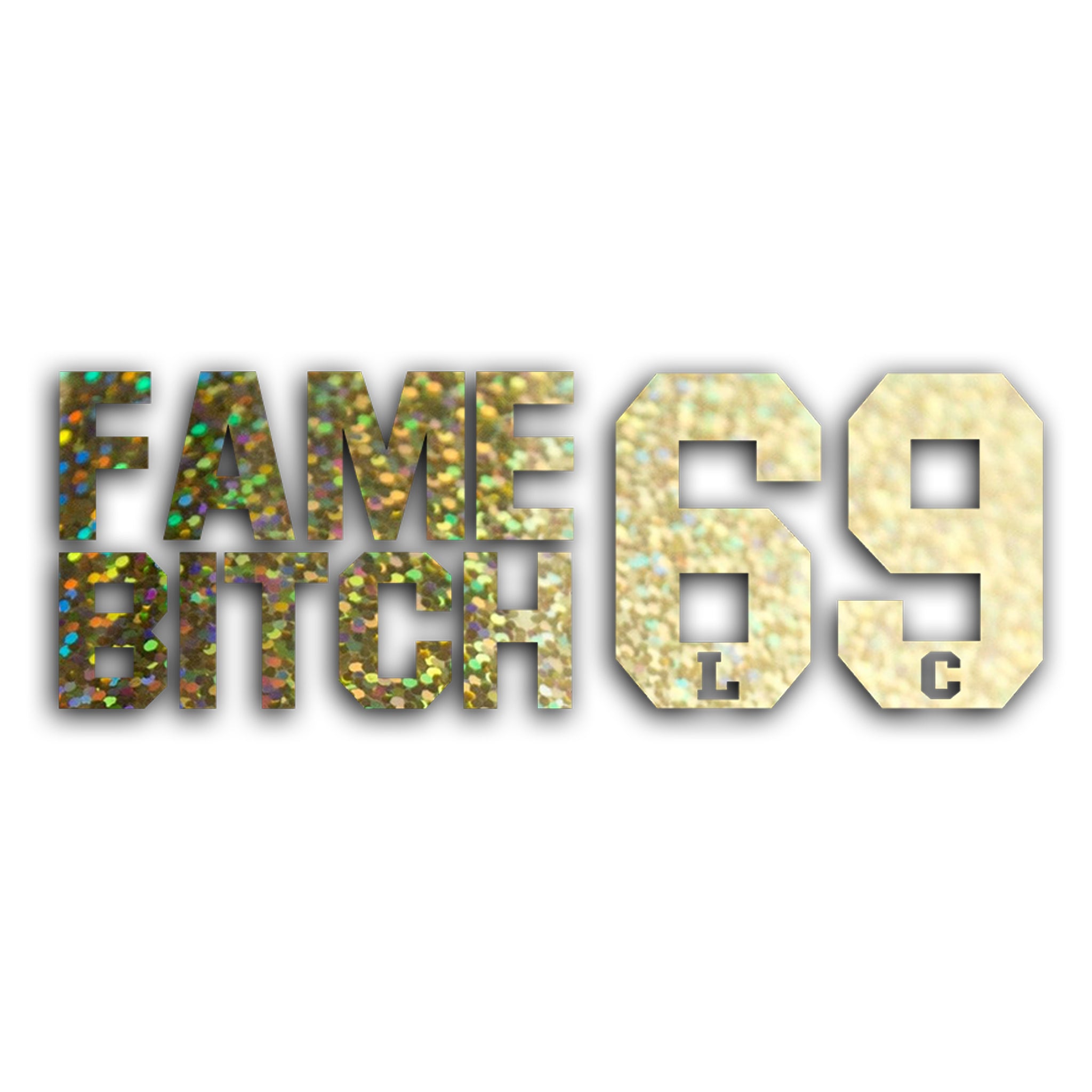 LWSTCRW™ Sticker "FAME BIT**69" - LWSTCRW™