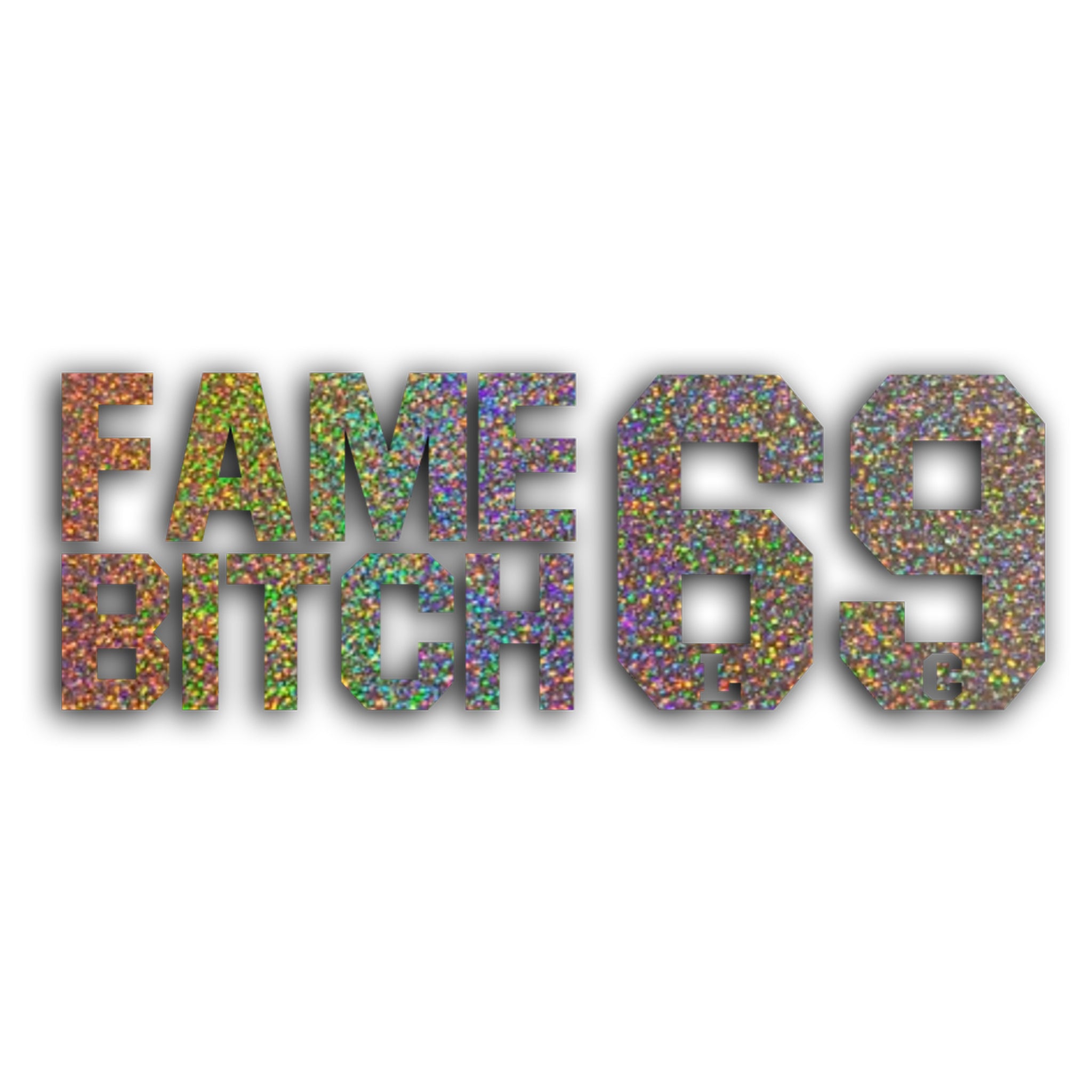 LWSTCRW™ Sticker "FAME BIT**69" - LWSTCRW™