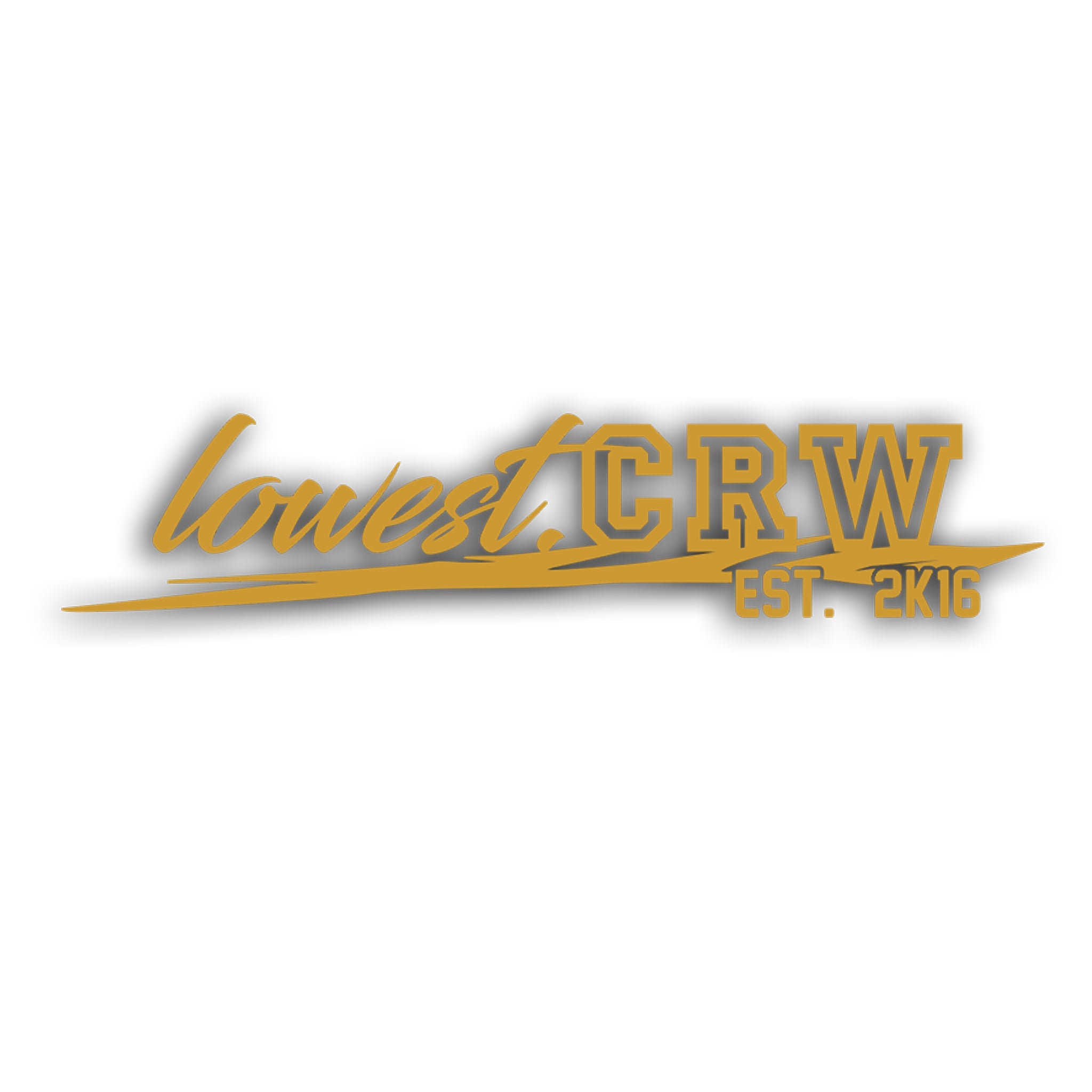 LWSTCRW™ Sticker "CREW" - LWSTCRW™
