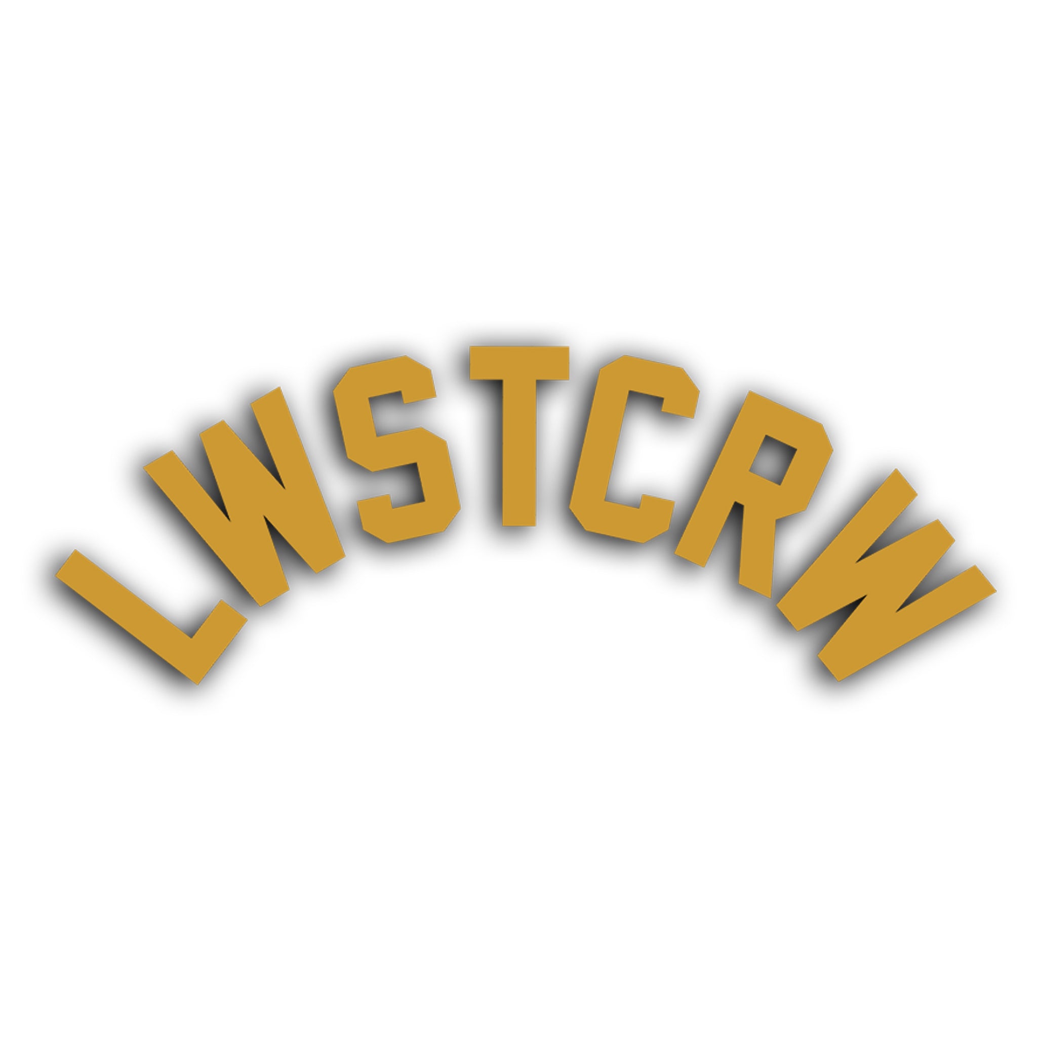 LWSTCRW™ Sticker "CURVED" - LWSTCRW™