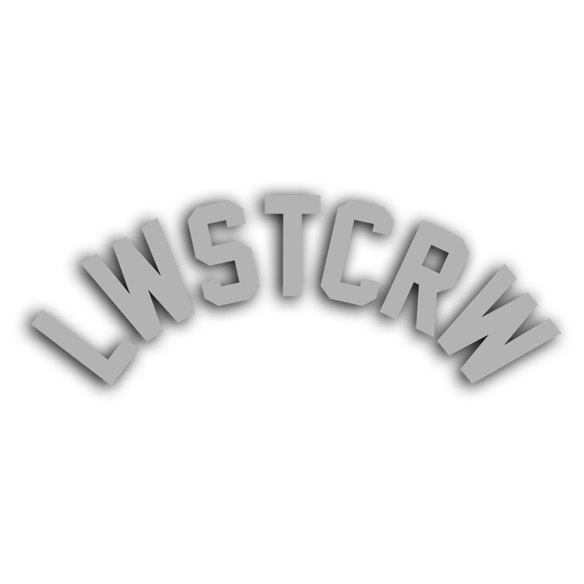 LWSTCRW™ Sticker "CURVED" - LWSTCRW™