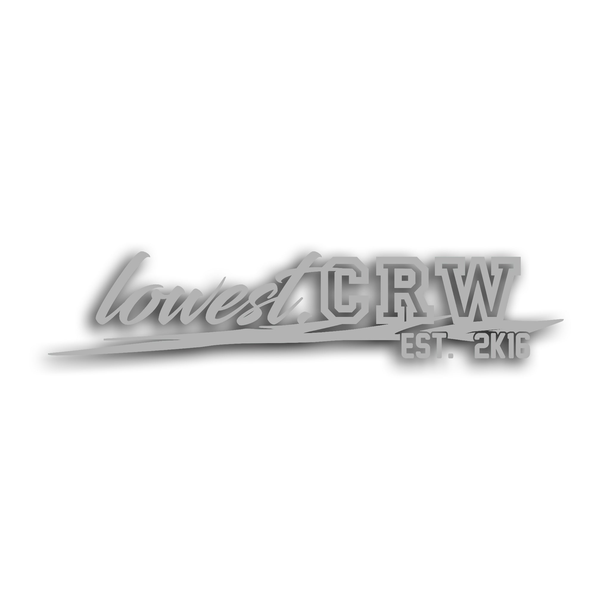 LWSTCRW™ Sticker "CREW" - LWSTCRW™