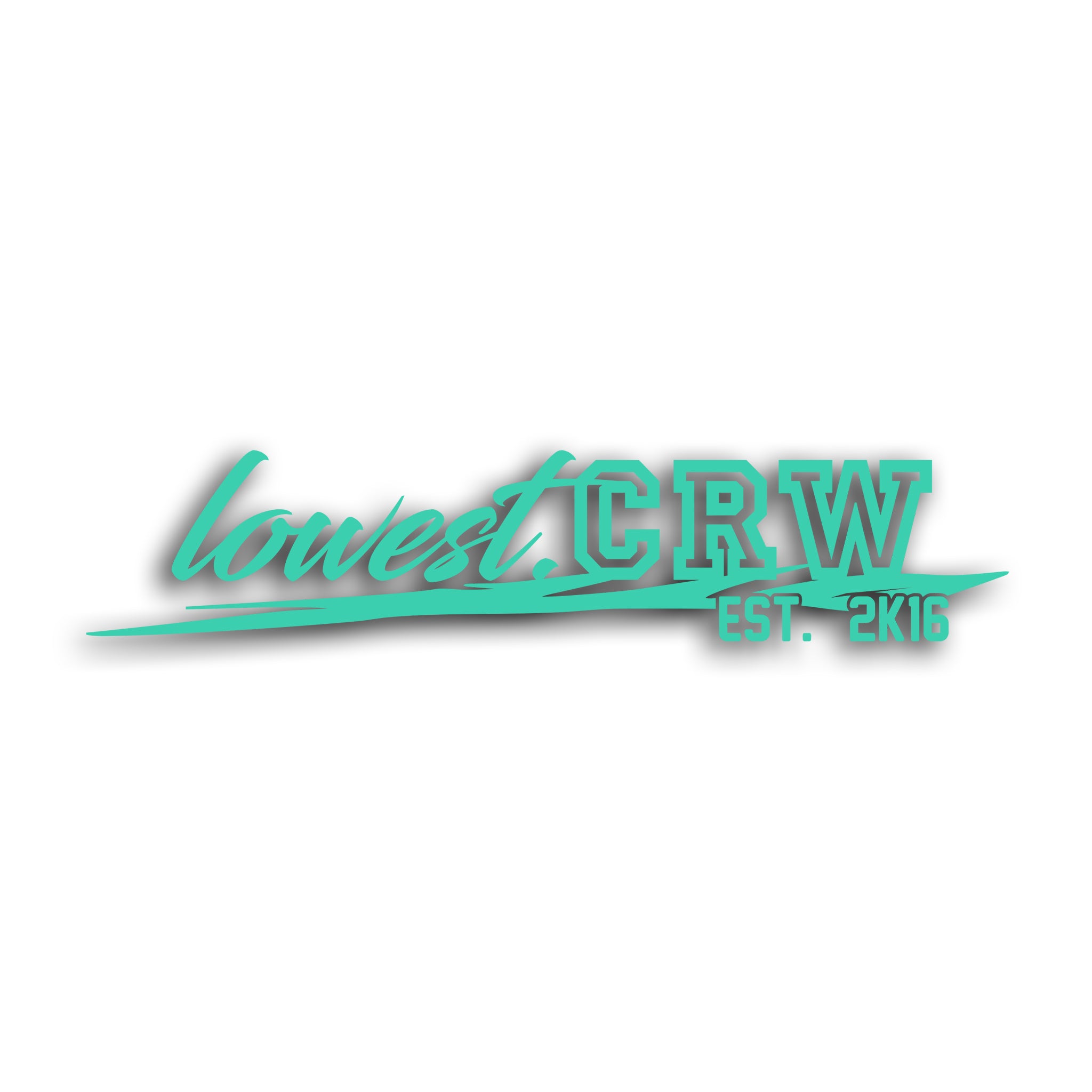 LWSTCRW™ Sticker "CREW" - LWSTCRW™