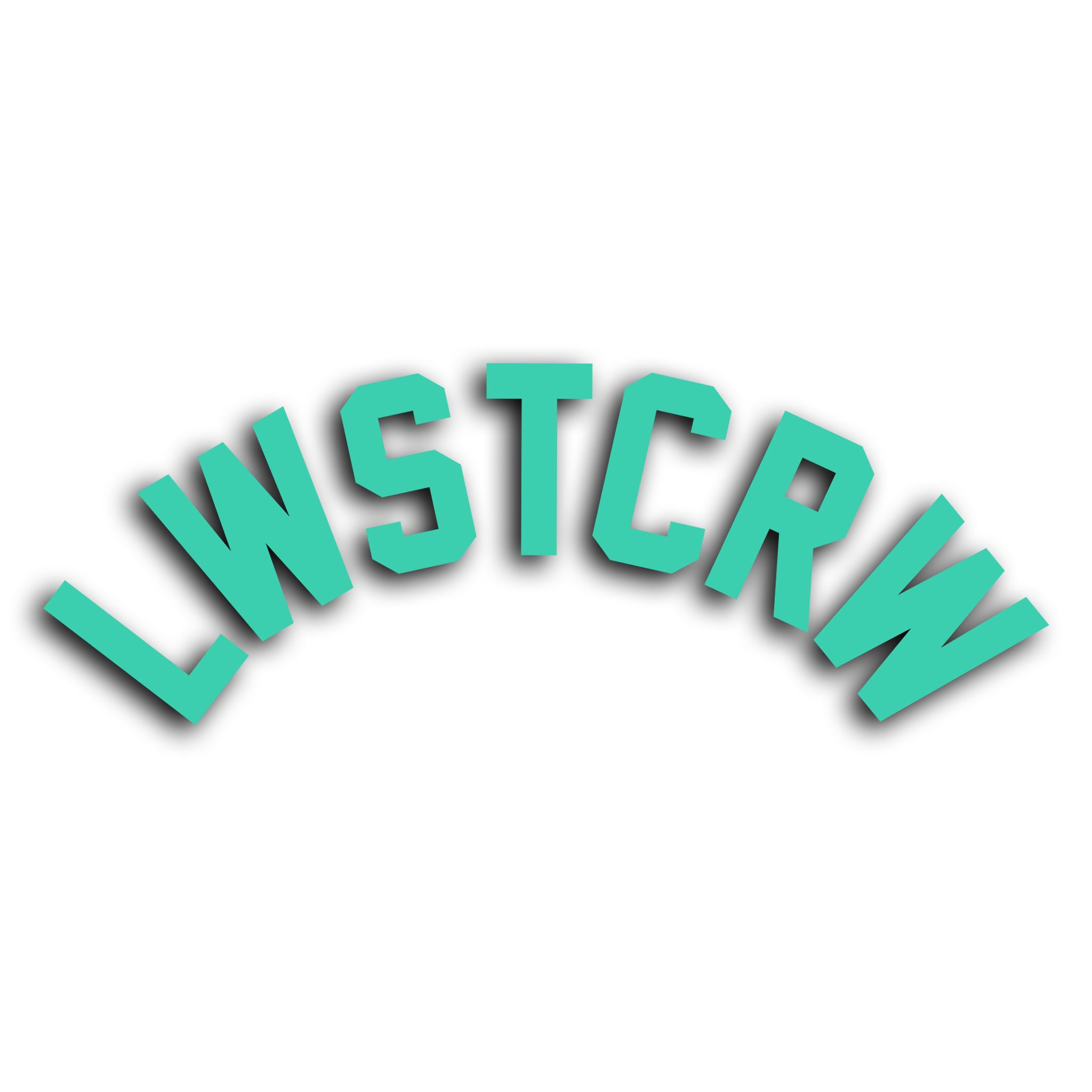 LWSTCRW™ Sticker "CURVED" - LWSTCRW™
