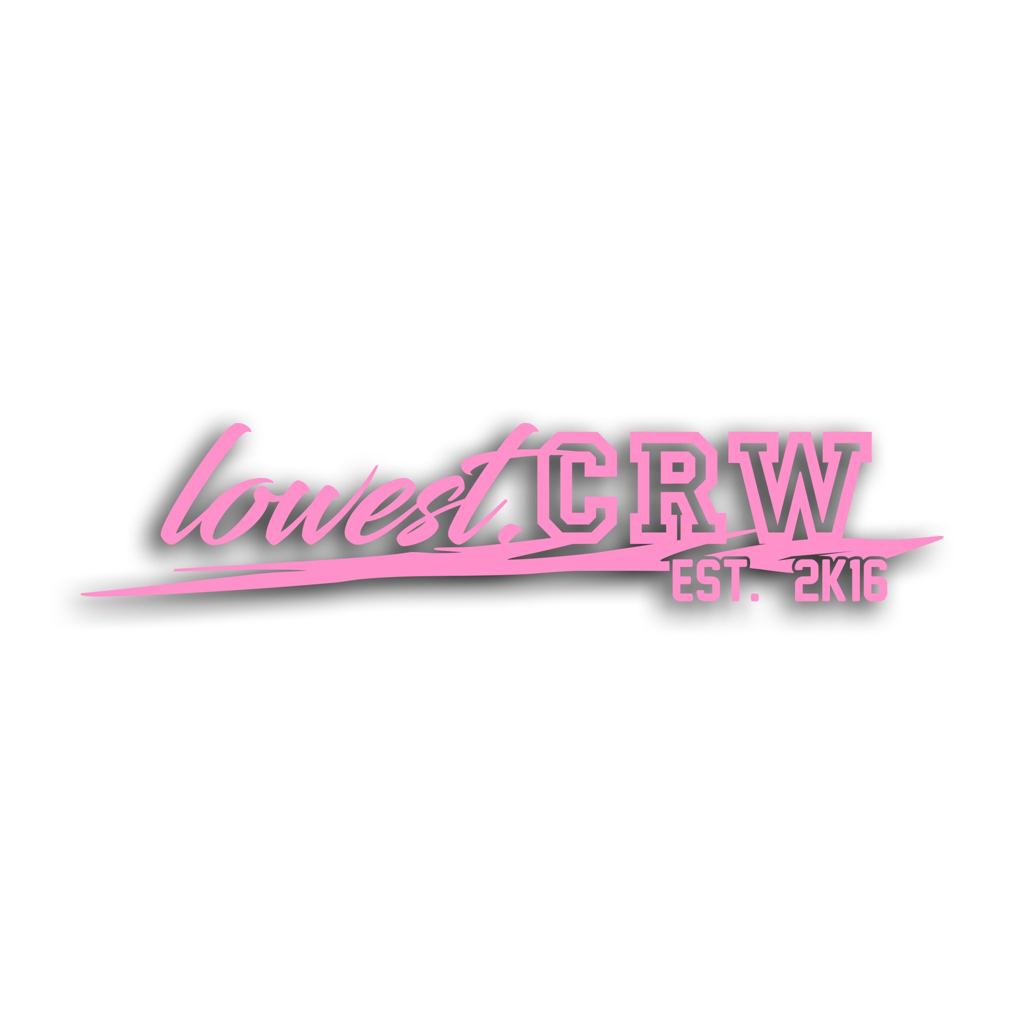LWSTCRW™ Sticker "CREW" - LWSTCRW™