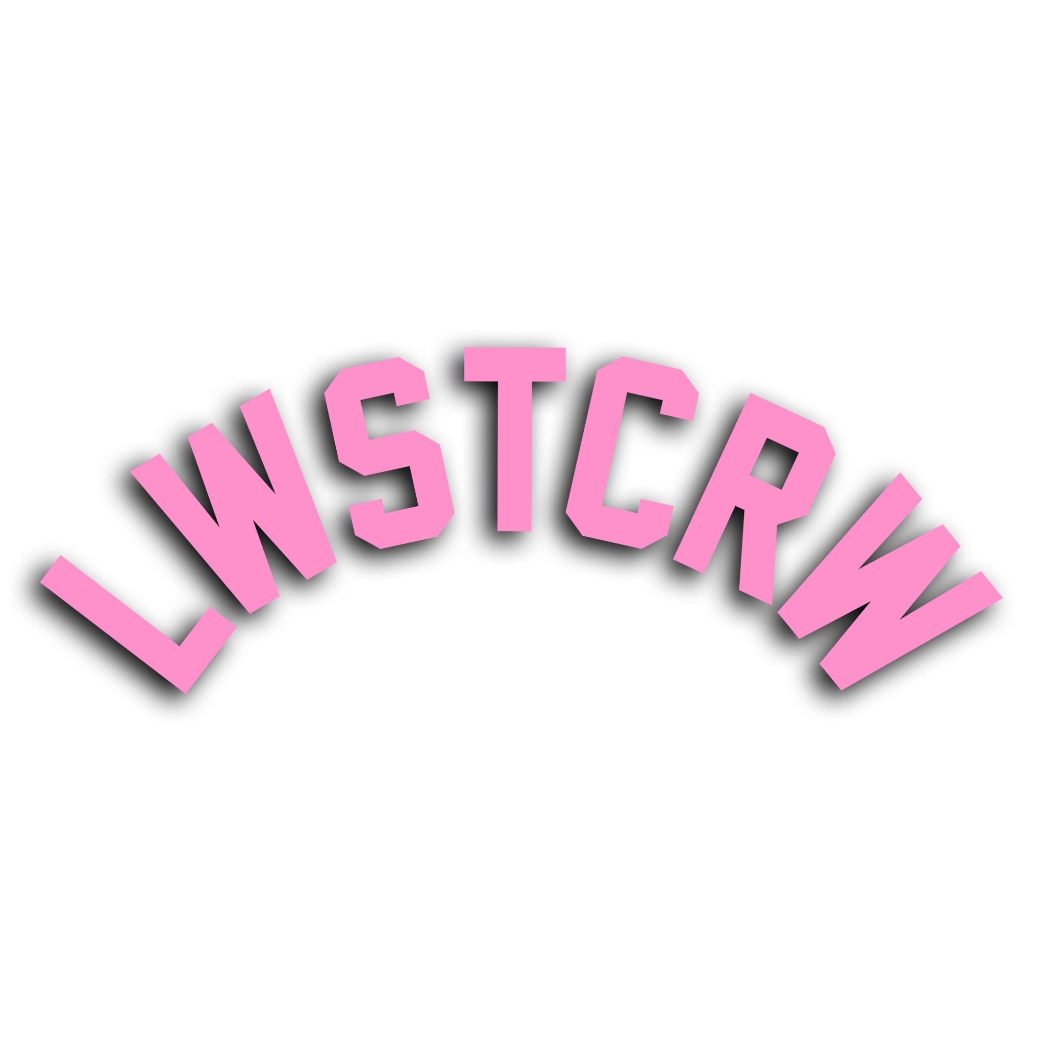 LWSTCRW™ Sticker "CURVED" - LWSTCRW™