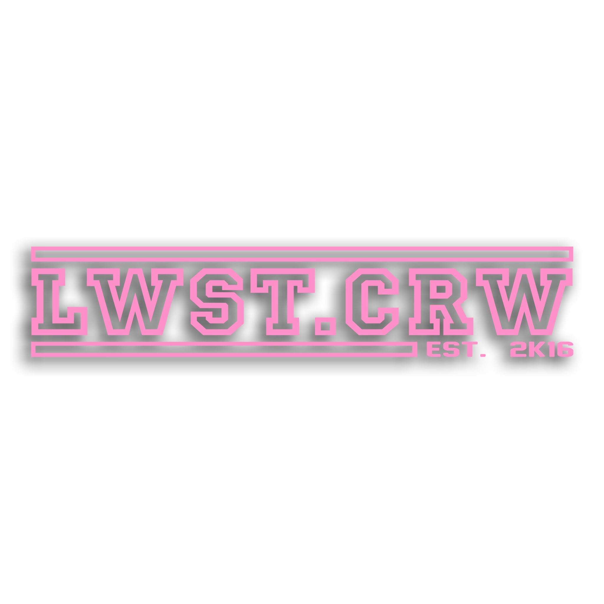LWSTCRW™ Sticker "FAME BIT**69" - LWSTCRW™