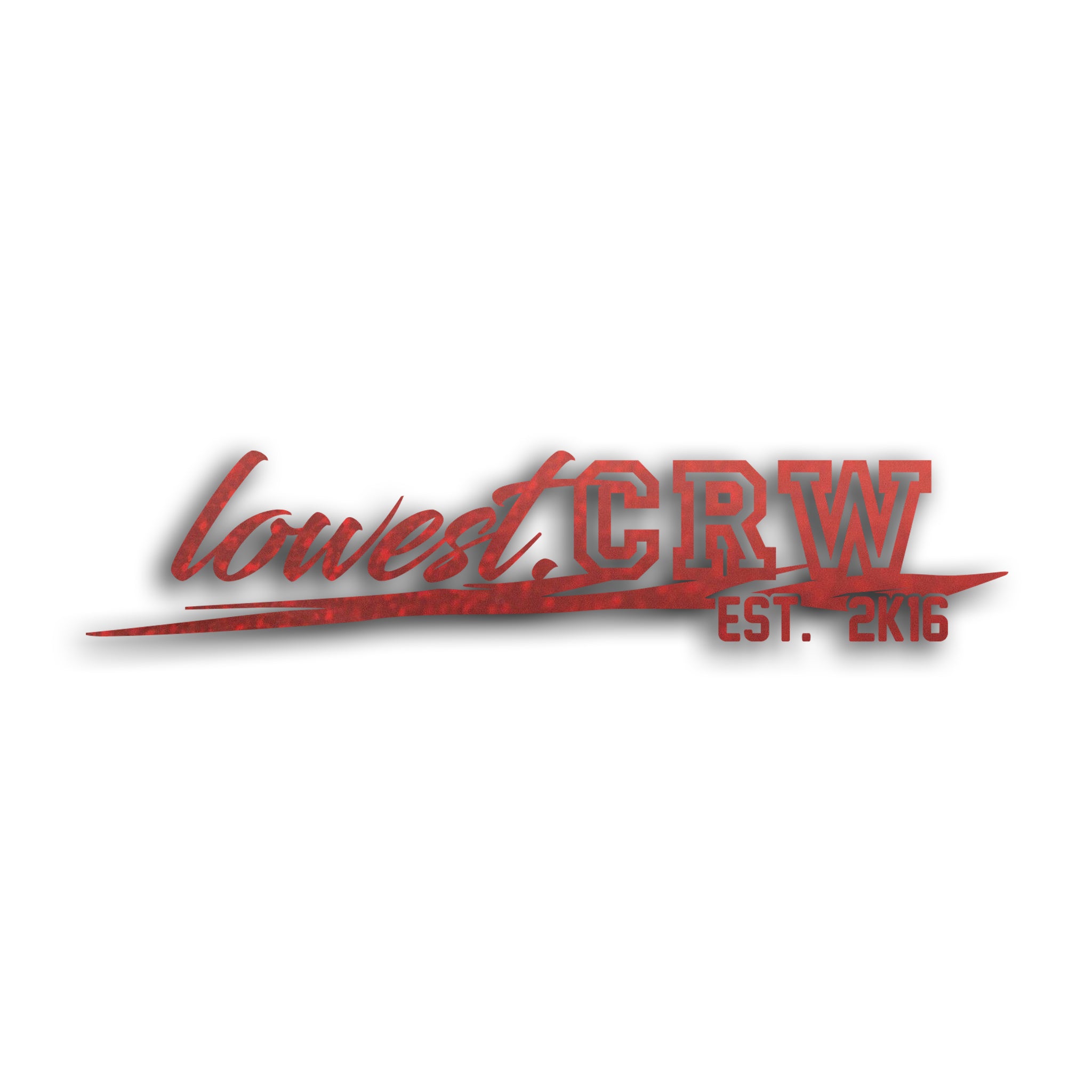 LWSTCRW™ Sticker "CREW" - LWSTCRW™