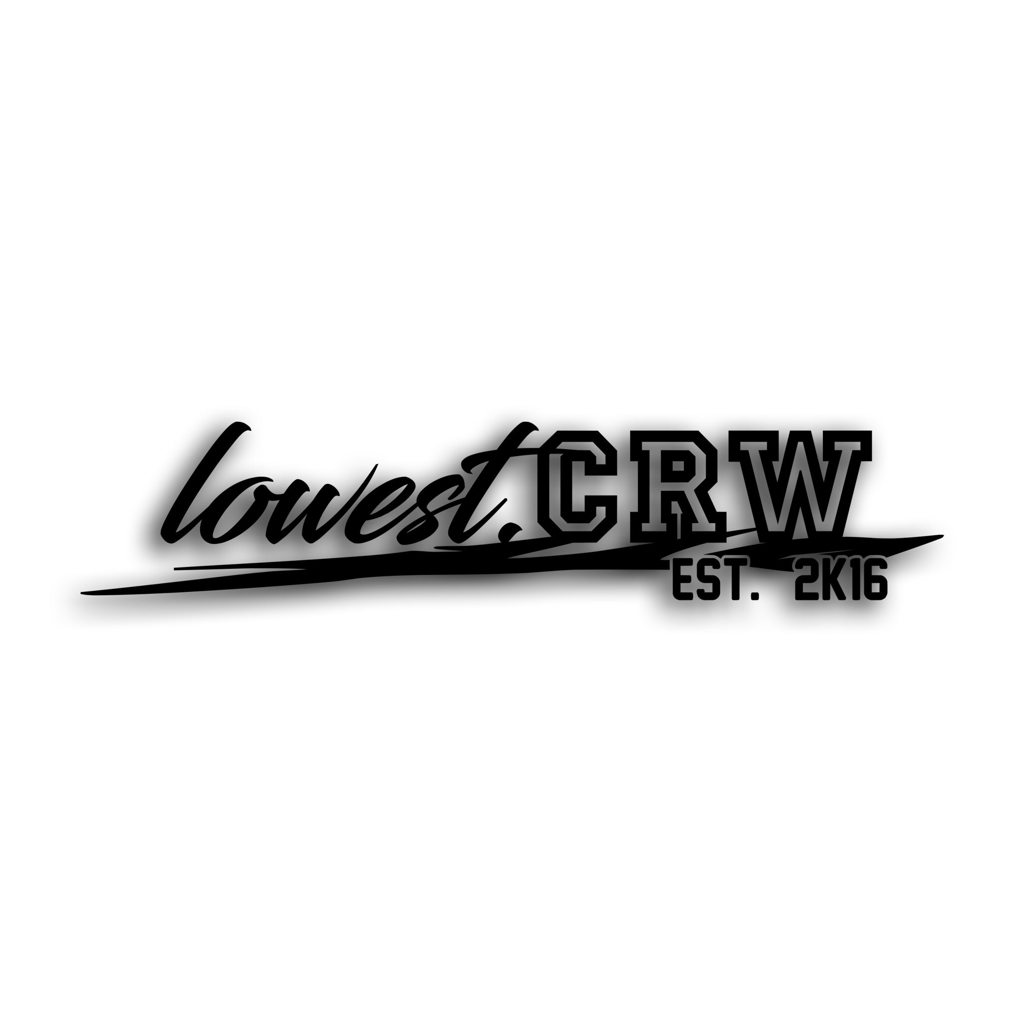 LWSTCRW™ Sticker "CREW" - LWSTCRW™