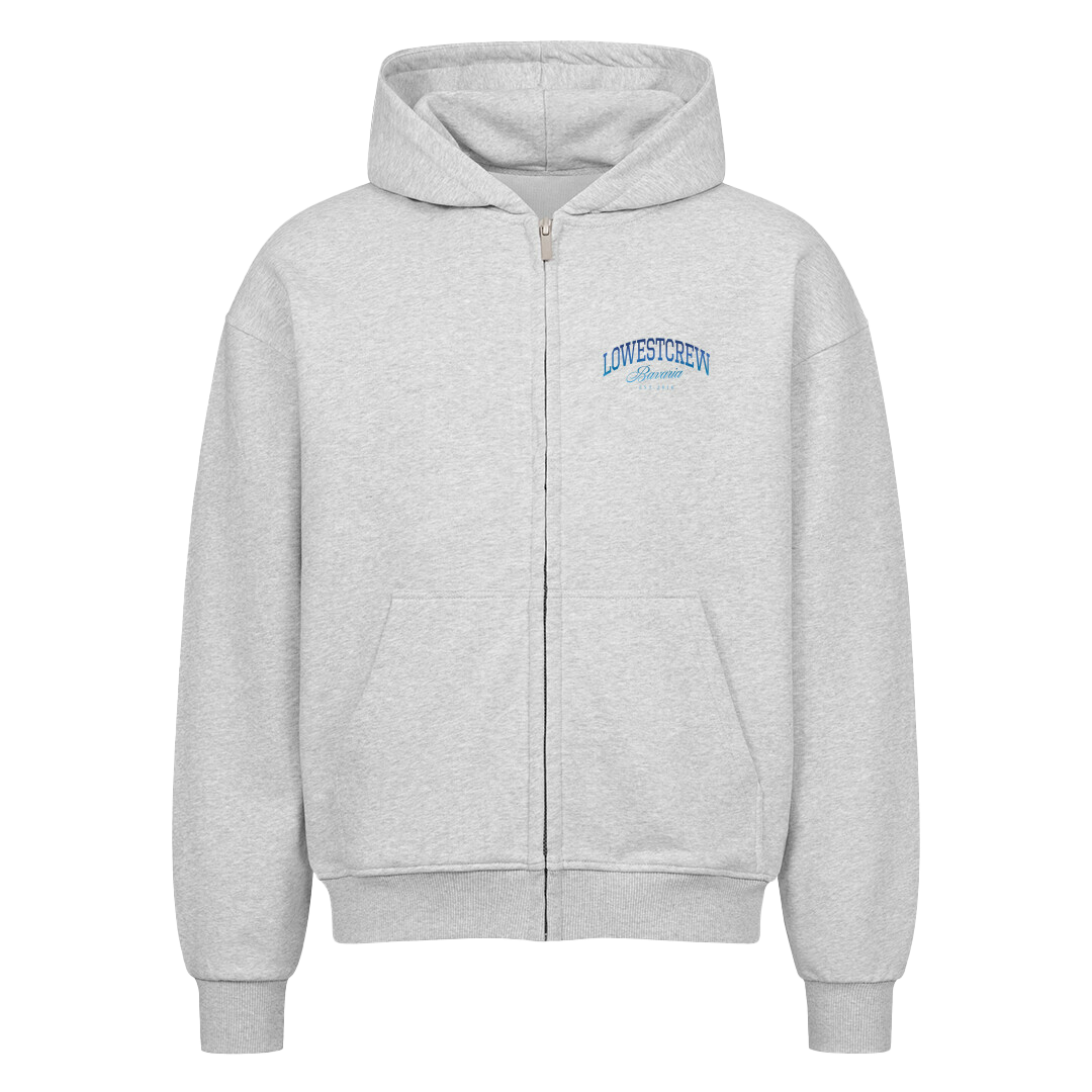 "Ocean Drive" Oversized Zipper