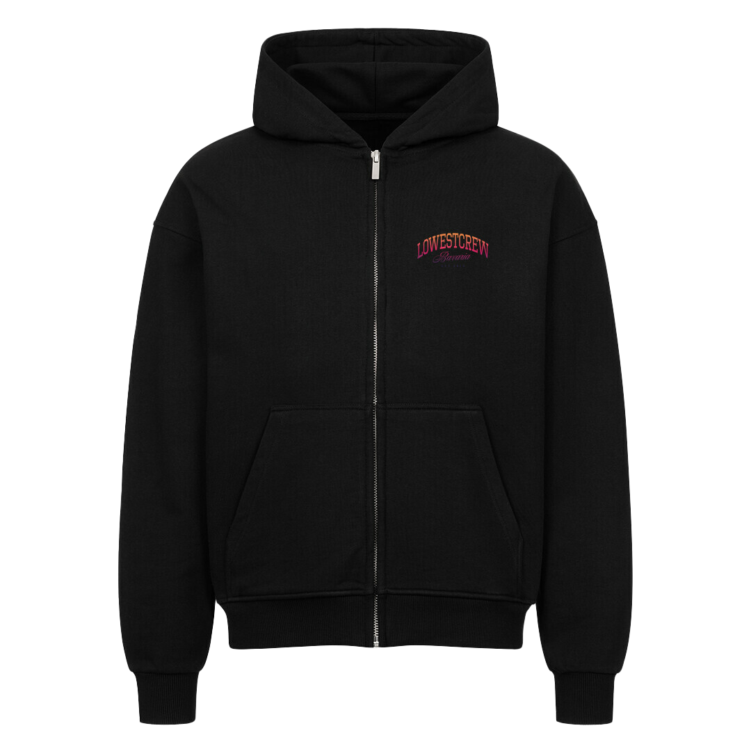 "Sunset Drive" Oversized Zipper