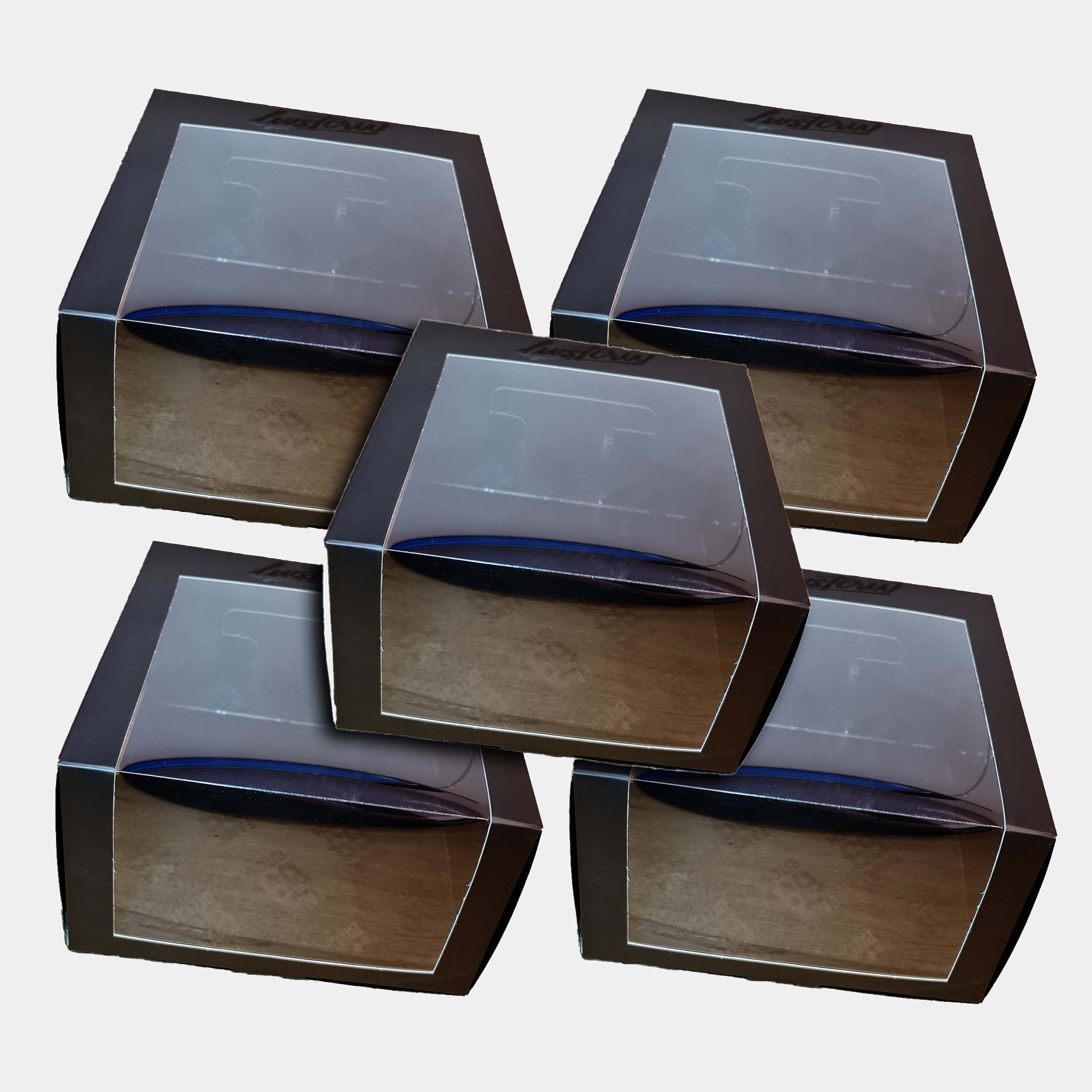 Sammelbox 5er Bundle mit Sichtfenster