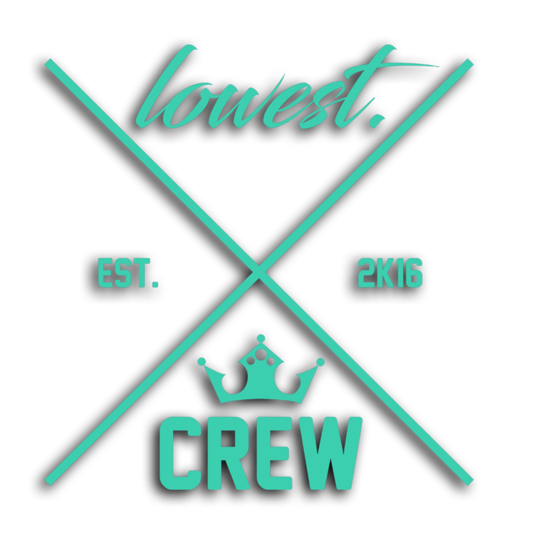 LWSTCRW™ Sticker "Cross" - LWSTCRW™