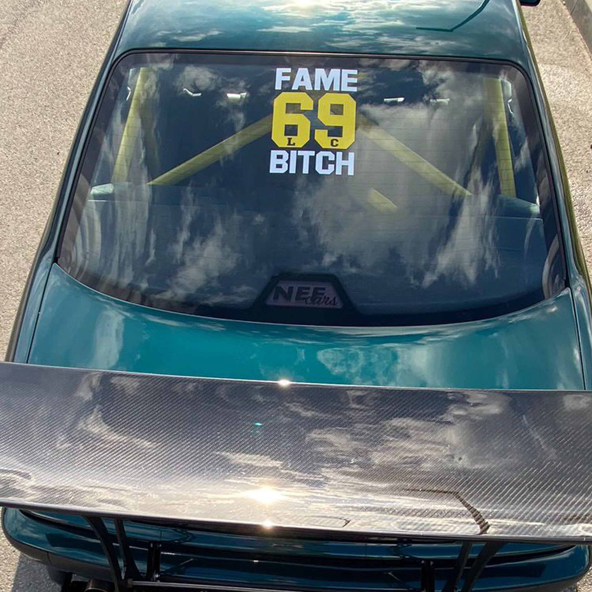 LWSTCRW™ Sticker "Fame 69 Bitch"