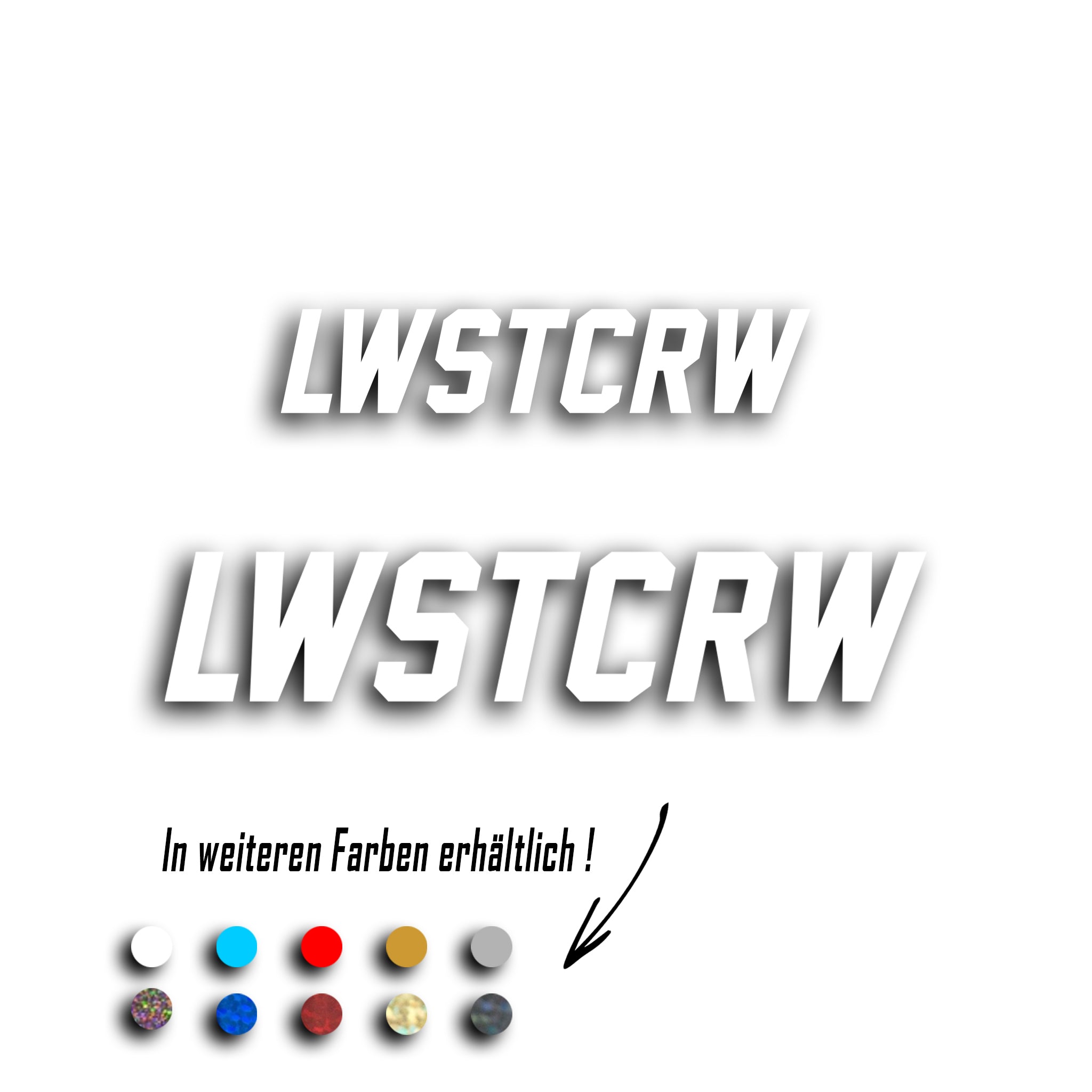 LWSTCRW™ Sticker "JERSEY"