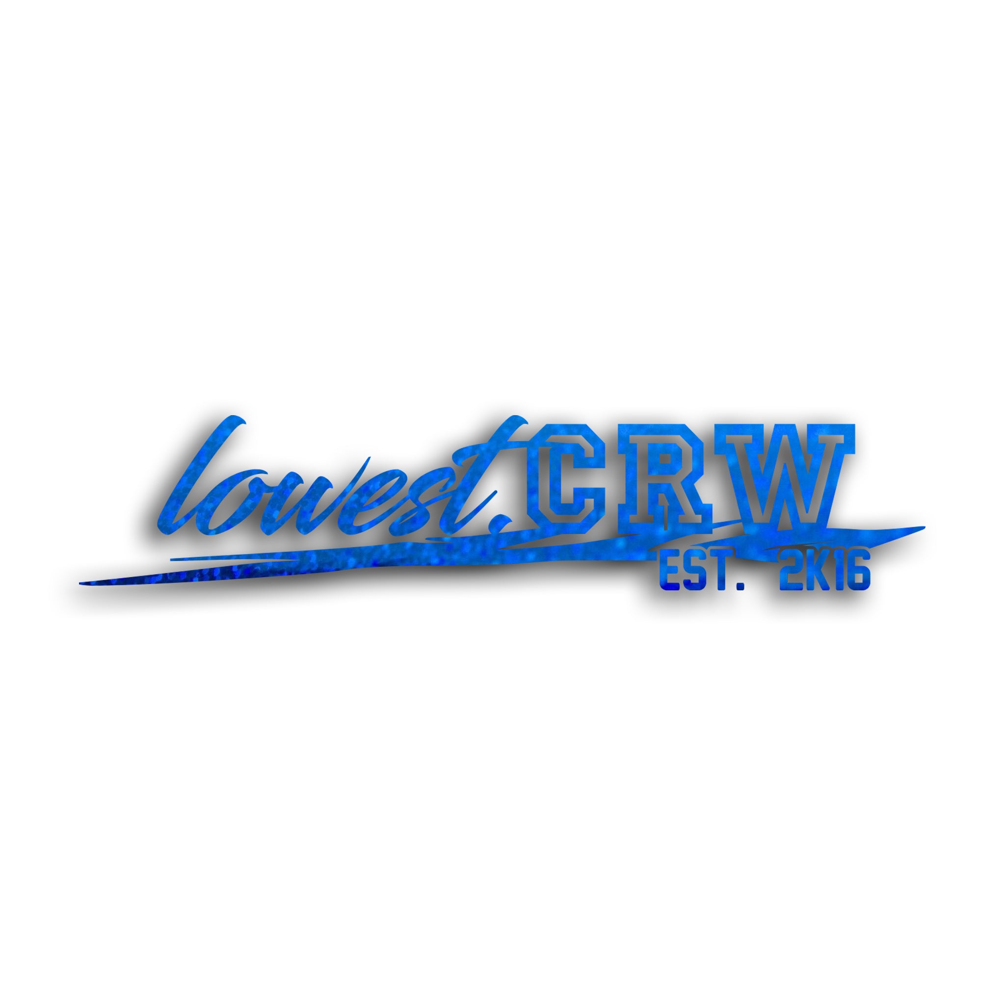 LWSTCRW™ XXL Sticker "CREW"