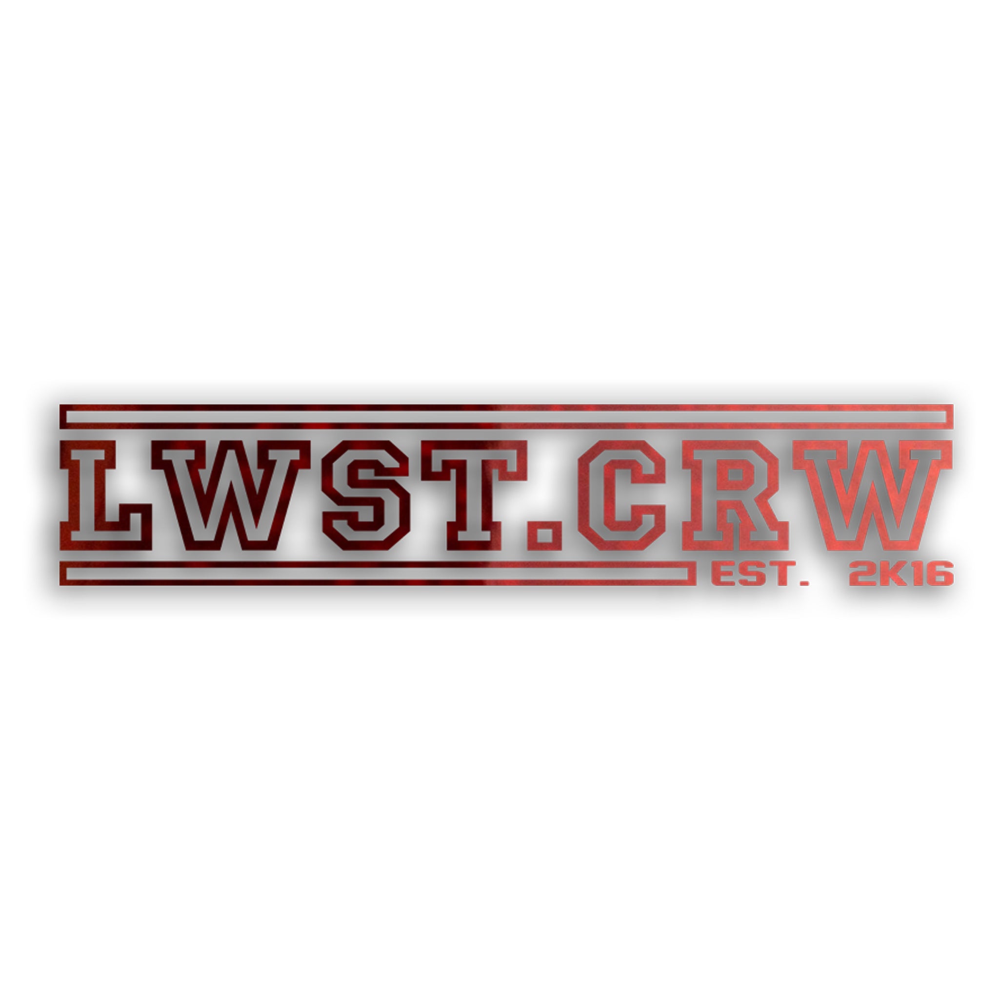 LWSTCRW™ Sticker "COLLEGE"