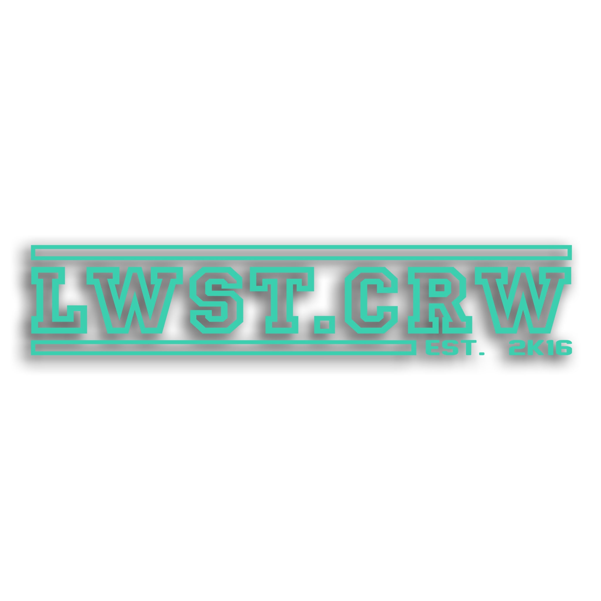 LWSTCRW™ Sticker "FAME BIT**69"