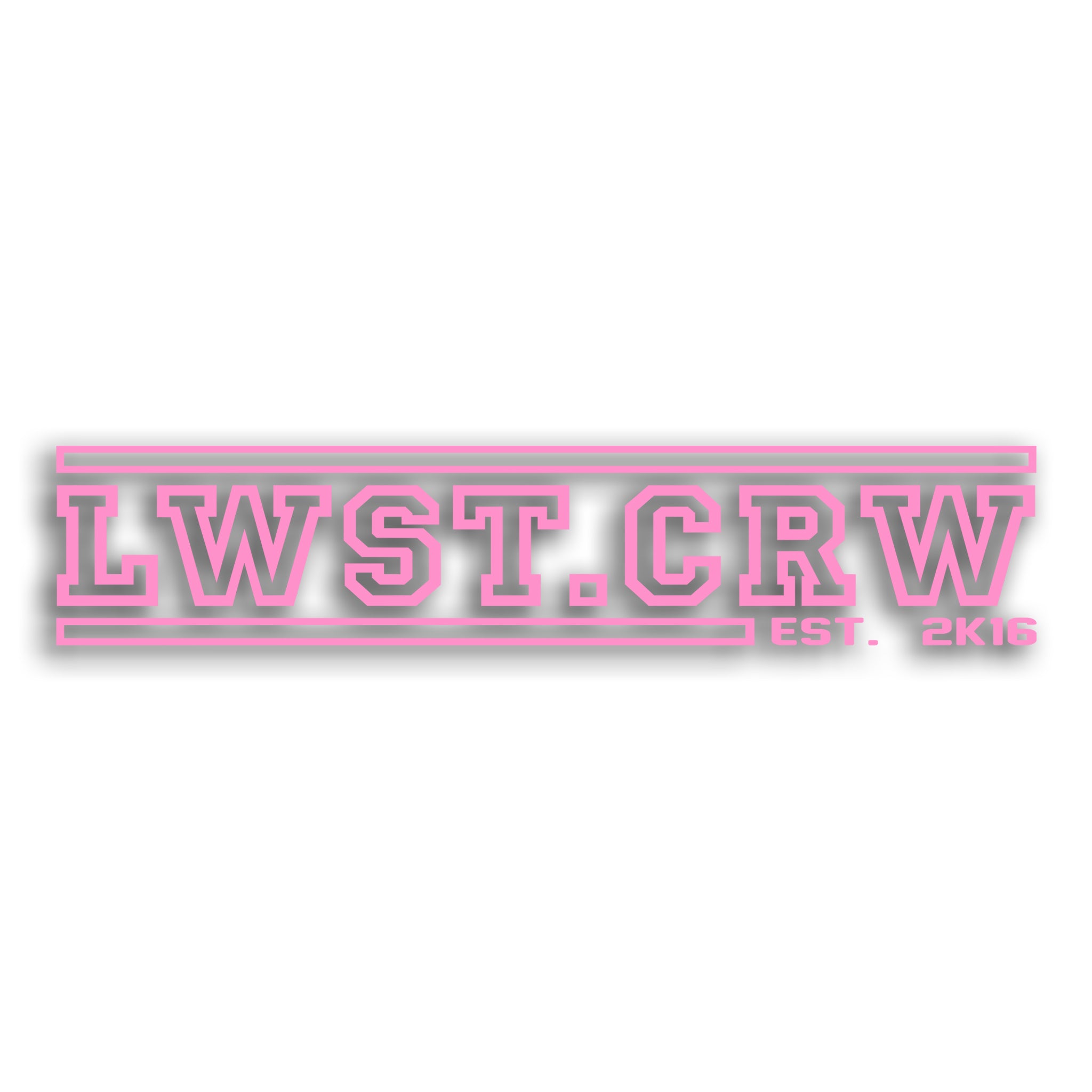 LWSTCRW™ XXL Sticker "COLLEGE"